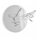    Alessi Blank wall clock | Martí Guixé