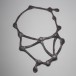 Leather necklace Bone Structures | Campana brothers