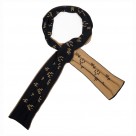 Scarf Distracted black brown