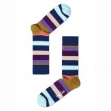 Happy Socks Dots Split black yellow