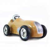 Old wooden Sports Car naturel