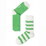 Two pack socks green white