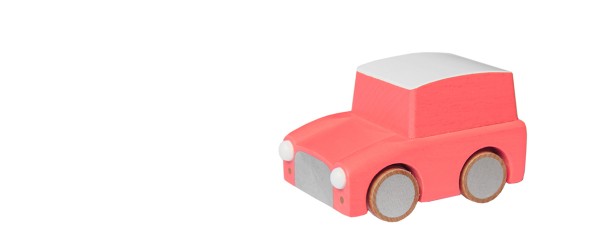 Kuruma wooden car orange1281-5909
