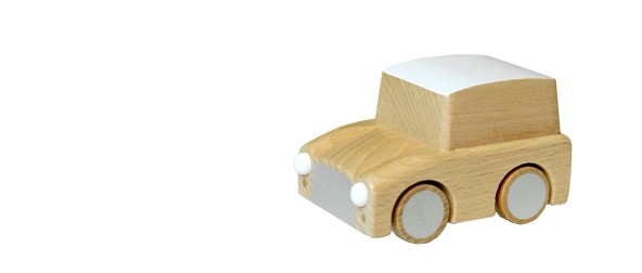 Kuruma wooden car naturel1283-5918