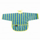 Stripes messy baby bib
