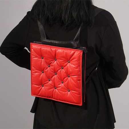 Kussen bag red