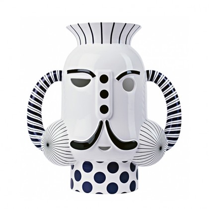 Vase King Black 