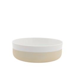 s.b. 27 bowl white orange