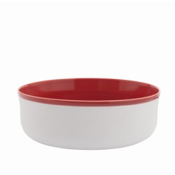 s.b. 29 bowl white red