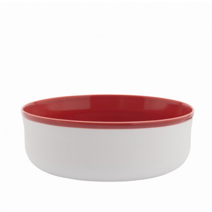 s.b. 29 bowl white red