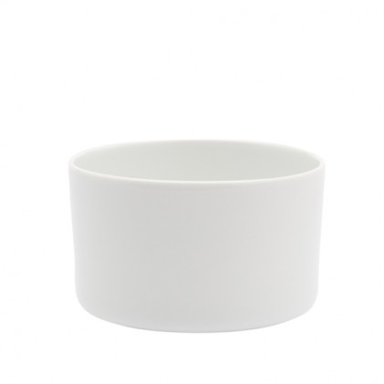 s.b. 42 tea cup white glazed