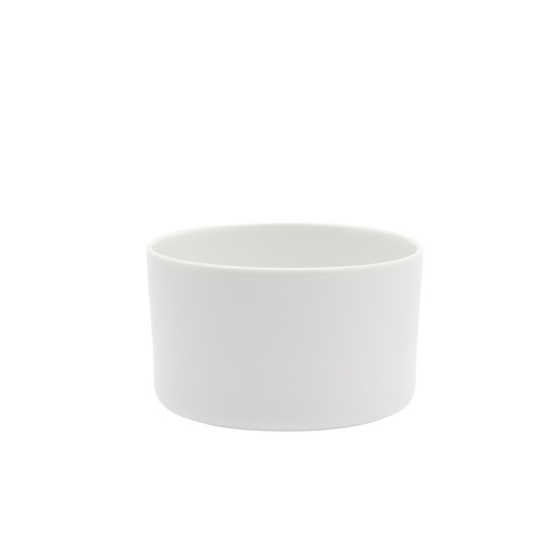 s.b. 42 tea cup white glazed