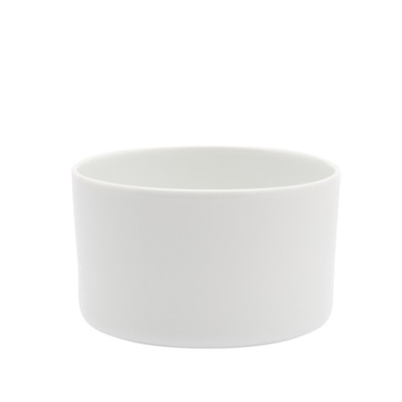 s.b. 42 tea cup white glazed