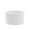 s.b. 42 tea cup white glazed