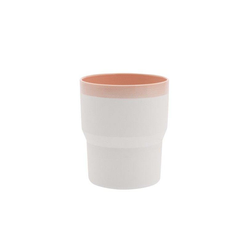 s.b. 43 mug pink white