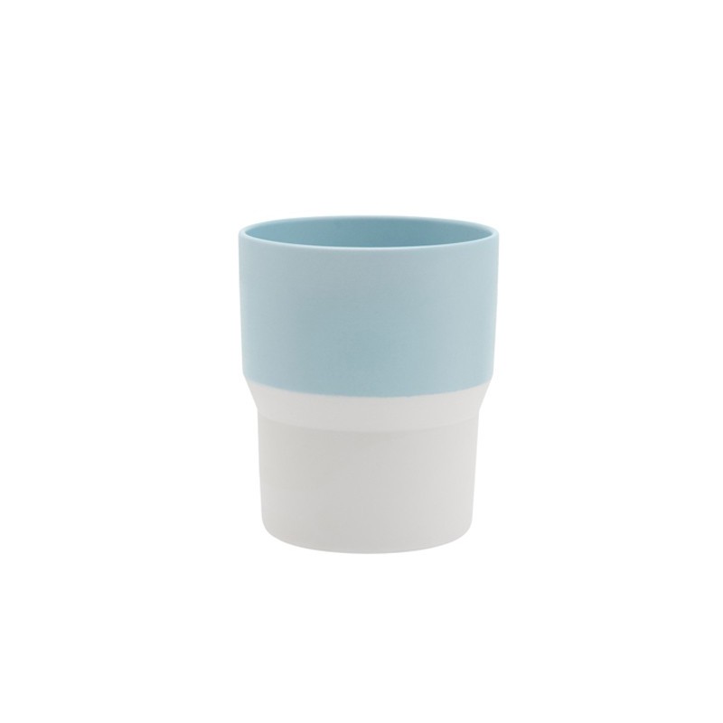 s.b. 44 mug light blue white