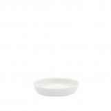 s.b. 10 deep plate white glazed