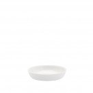 s.b. 10 deep plate white glazed