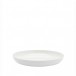s.b. 14 deep plate white glazed