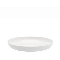 s.b. 16 deep plate white glazed