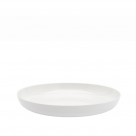 s.b. 16 deep plate white glazed