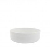 s.b. 26 bowl white glazed