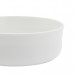 s.b. 26 bowl white glazed