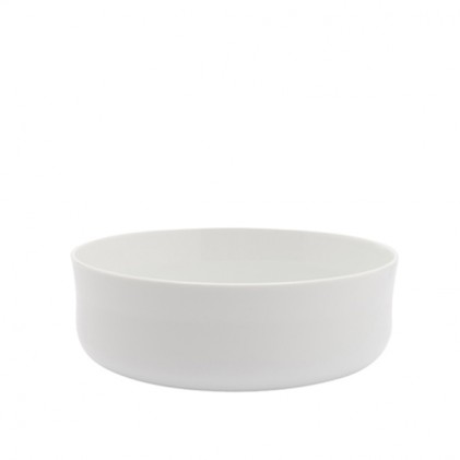 s.b. 28 bowl white glazed