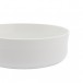 s.b. 28 bowl white glazed