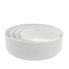 s.b. 26 bowl white glazed