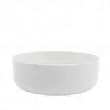 s.b. 30 bowl white glazed