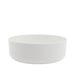 s.b. 30 bowl white glazed