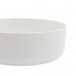 s.b. 30 bowl white glazed