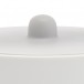 s.b. 55 tea pot white glazed grey