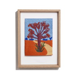 Woven artwork Field by Kiki van Eijk