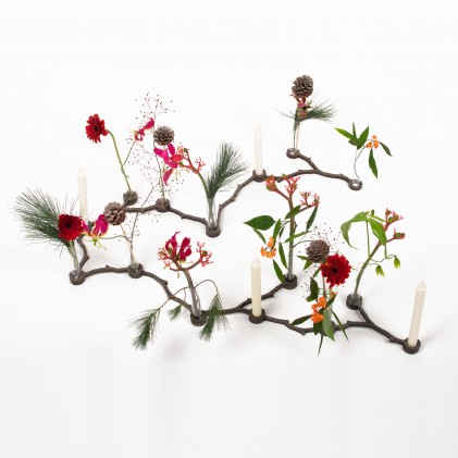 Candle Vase Bronze 10 | Atelier René Knip