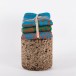 Blanket by Masha Reva - Orange/blue