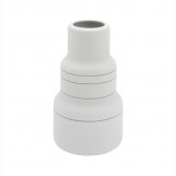 s.b. 63 vase low grey & silver stripes