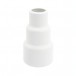 s.b. 66 vase low white glazed