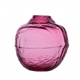Pink Vase Verre Brut 