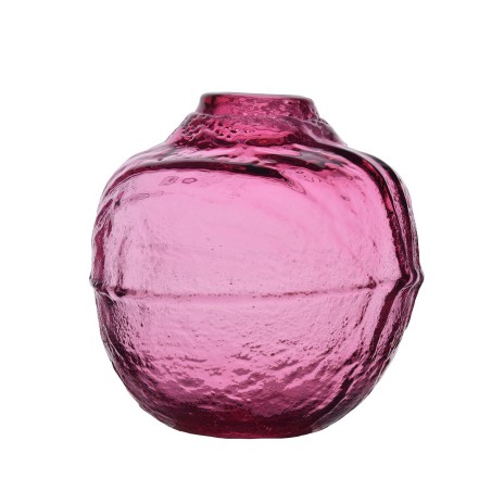 Pink Vase Verre Brut