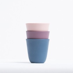 Espresso cup Soft pink + Lime