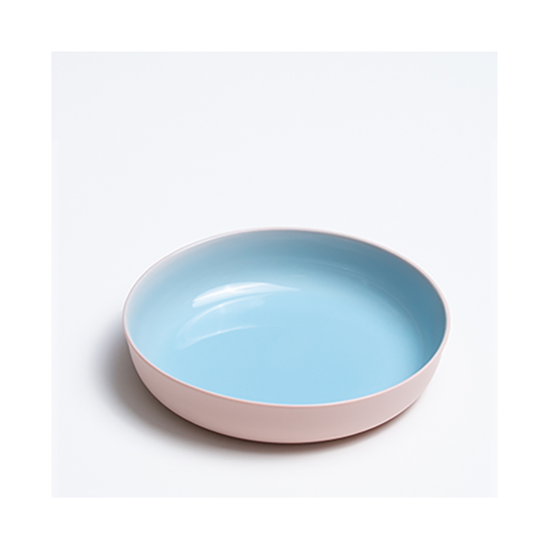 Deep plate Soft pink + Noon