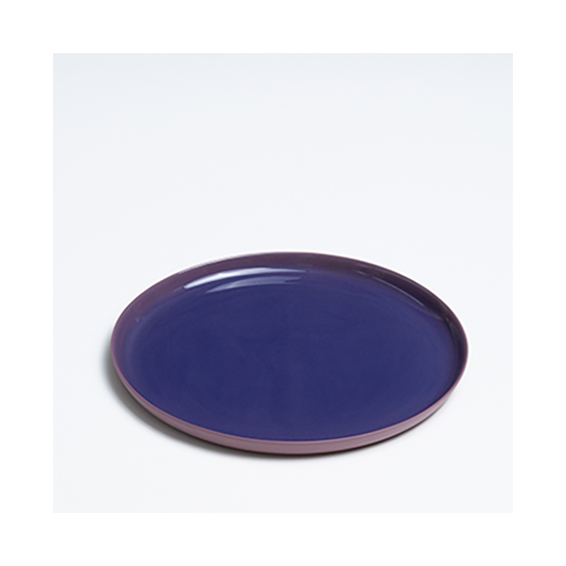 Breakfast Plate Purple + Midnight