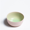 Bowl Soft pink + Lime