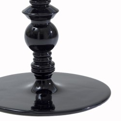 Candle holder Spring black