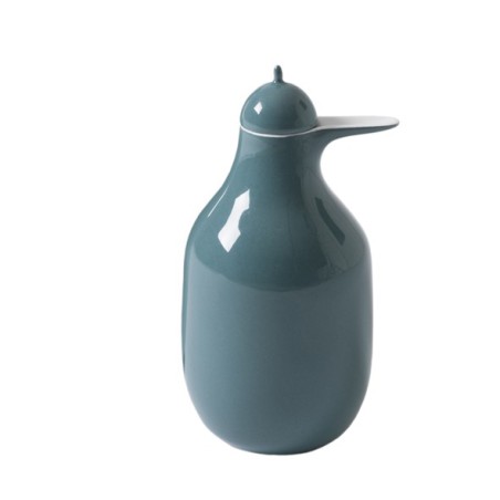 Jug Pellicano green blue with cap Jug Pellicano green blue with cap