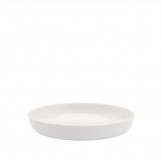 s.b. 12 deep plate white glazed