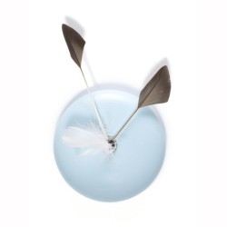 Clock Koekoek blue