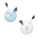 Clock Koekoek blue